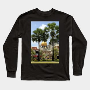 Masjid Sultan mosque in Singapore Long Sleeve T-Shirt